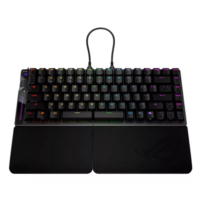 Klaviatūra ASUS ROG Falcata Gaming USB RF belaidė Bluetooth juoda 75%