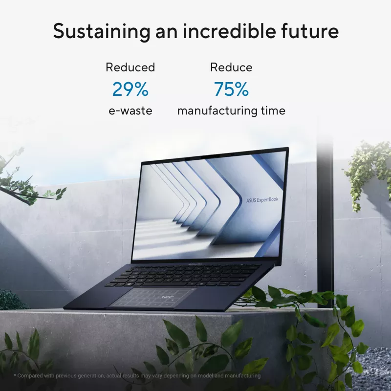 ASUS ExpertBook B9 OLED B9403CVAR-PP1678X Intel Core 7 150U Laptop 35.6 cm (14 inch) WQXGA+ 32 GB LPDDR5x-SDRAM 1 TB SSD Wi-Fi 6E (802.11ax) Windows 11 Pro German Juoda