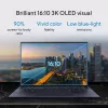 ASUS ExpertBook B9 OLED B9403CVAR-PP1678X Intel Core 7 150U Nešiojamasis kompiuteris 35.6 cm (14 col.) WQXGA+ 32 GB LPDDR5x-SDRAM 1 TB SSD Wi-Fi 6E (802.11ax) Windows 11 Pro Prancūziška Juoda