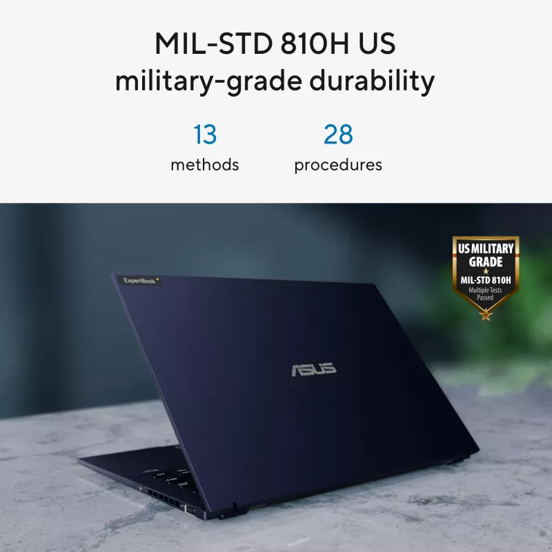 ASUS ExpertBook B9 OLED B9403CVAR-PP1678X Intel Core 7 150U Nešiojamasis kompiuteris 35.6 cm (14 col.) WQXGA+ 32 GB LPDDR5x-SDRAM 1 TB SSD Wi-Fi 6E (802.11ax) Windows 11 Pro Prancūziška Juoda