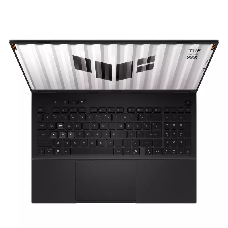 ASUS TUF Gaming A16 FA608UH-RV020W AMD Ryzen™ 7 260 Nešiojamasis kompiuteris 40,6 cm (16 colių) WUXGA 16 GB DDR5-SDRAM 512 GB SSD NVIDIA® GeForce RTX™ 5050 Wi-Fi 6E (802.11ax) Windows 11 Home Olandiška pilka