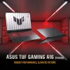 ASUS TUF Gaming A16 FA608UH-RV020W AMD Ryzen™ 7 260 Nešiojamasis kompiuteris 40,6 cm (16 colių) WUXGA 16 GB DDR5-SDRAM 512 GB SSD NVIDIA® GeForce RTX™ 5050 Wi-Fi 6E (802.11ax) Windows 11 Home Olandiška pilka