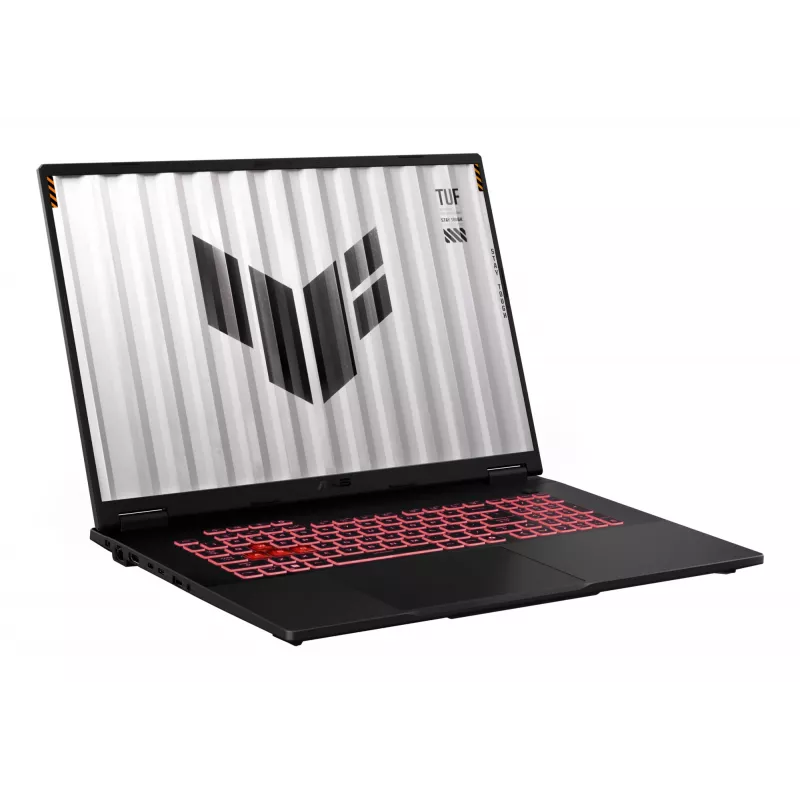 ASUS TUF Gaming A18 FA808UM-S8069W AMD Ryzen™ 7 260 Nešiojamasis kompiuteris 45,7 cm (18 colių) WUXGA 16 GB DDR5-SDRAM 512 GB SSD NVIDIA GeForce RTX 5060 Wi-Fi 6E (802.11ax) Windows 11 Home Olandiška pilka