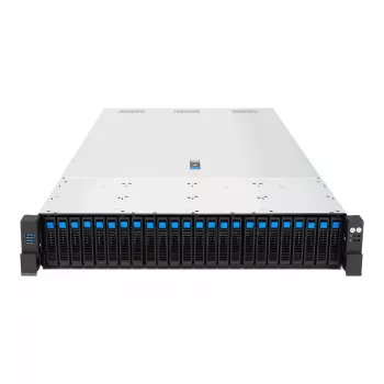 Serveris ASUS RS720-E12-RS24G 3,2KW 24N – stovo serveris su 3,2 kW maitinimo šaltiniu ir 24 diskų lizdais