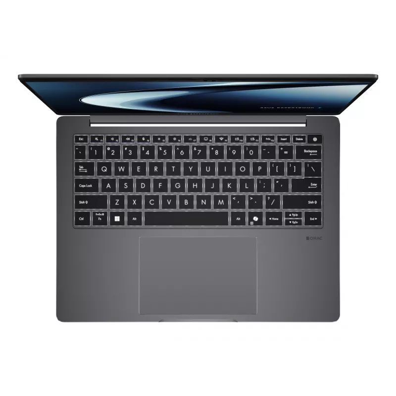 Nešiojamas kompiuteris ASUS ExpertBook PM3406CKA 14 colių WUXGA, Ryzen AI 5 330, 16 GB RAM, 512 GB SSD, Radeon 820M, Windows 11, Misty Pilka