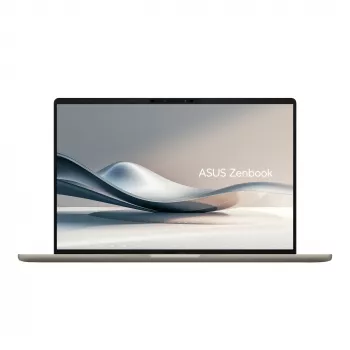 ASUS Zenbook A14 UX3407QA-QD289W Copilot+ PC Snapdragon X1-26-100 Nešiojamasis kompiuteris 35,6 cm (14 col.) WUXGA 16 GB LPDDR5x-SDRAM 512 GB SSD Wi-Fi 6E (802.11ax) Windows 11 Home Smėlio spalvos