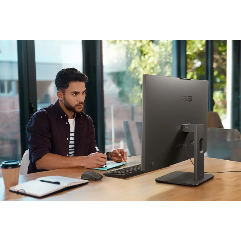 ASUS ExpertCenter P600 AiO PM670KA-BPE011X Copilot+ PC AMD Ryzen™ AI 7 68.6 cm (27 colių) 1920 x 1080 pikselių All-in-One PC 16 GB DDR5-SDRAM 512 GB SSD Windows 11 Pro Wi-Fi 6 (802.11ax) Juoda