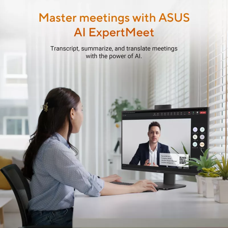 ASUS ExpertCenter P600 AiO PM670KA-BPE011X Copilot+ PC AMD Ryzen™ AI 7 68.6 cm (27 colių) 1920 x 1080 pikselių All-in-One PC 16 GB DDR5-SDRAM 512 GB SSD Windows 11 Pro Wi-Fi 6 (802.11ax) Juoda