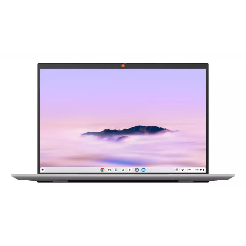ASUS Chromebook Plus Enterprise CB54 CB5403CMA-QM0916 Intel Core Ultra 7 155U 35,6 cm (14 colių) jutiklinis WQXGA 16 GB LPDDR5x-SDRAM 256 GB SSD Wi-Fi 6E (802.11ax) ChromeOS US International sidabrinis