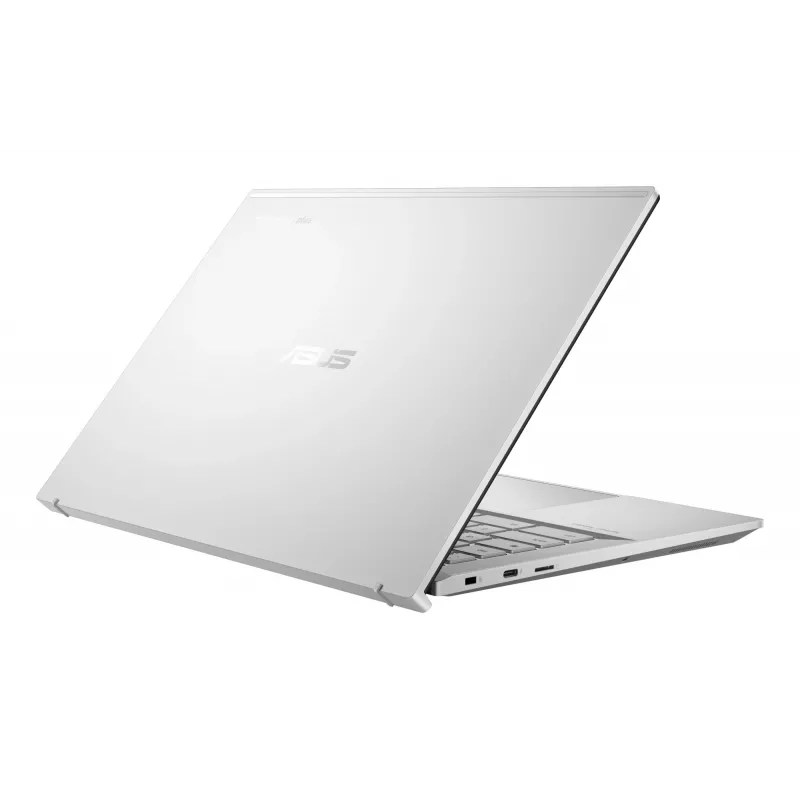 ASUS Chromebook Plus Enterprise CB54 CB5403CMA-QM0916 Intel Core Ultra 7 155U 35,6 cm (14 colių) jutiklinis WQXGA 16 GB LPDDR5x-SDRAM 256 GB SSD Wi-Fi 6E (802.11ax) ChromeOS US International sidabrinis