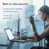 ASUS Chromebook Plus Enterprise CB54 CB5403CMA-QM0916 Intel Core Ultra 7 155U 35,6 cm (14 colių) jutiklinis WQXGA 16 GB LPDDR5x-SDRAM 256 GB SSD Wi-Fi 6E (802.11ax) ChromeOS US International sidabrinis