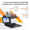 ASUS Vivobook 14 M1405NAQ-LY025W AMD Ryzen™ 7 170 nešiojamas kompiuteris 35,6 cm (14 colių) WUXGA 16 GB DDR5-SDRAM 512 GB SSD Wi-Fi 6 (802.11ax) Windows 11 Home olandų juoda