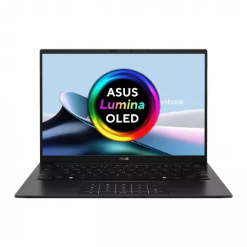 ASUS Zenbook 14 OLED UM3406GA-QD031W Copilot+ PC AMD Ryzen™ AI 7 445 Nešiojamasis kompiuteris 35.6 cm (14 col.) WUXGA 32 GB LPDDR5x-SDRAM 1 TB SSD Wi-Fi 6E (802.11ax) Windows 11 Home Olandų Juoda