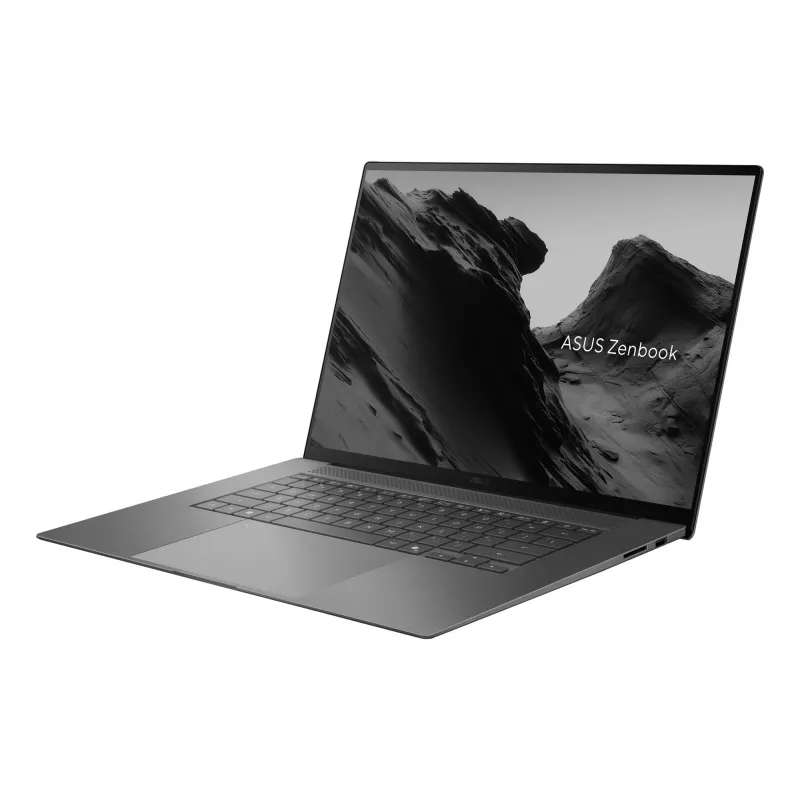 ASUS Zenbook S16 UM5606GA-SS180W Copilot+ PC AMD Ryzen AI 9 465 Nešiojamasis kompiuteris 40,6 cm (16 colių) 3K 32 GB LPDDR5x-SDRAM 1 TB SSD Wi-Fi 7 (802.11be) Windows 11 Home Olandiška pilka