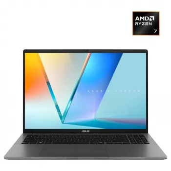 ASUS Vivobook S16 M3607GA-SH004W Copilot+ PC AMD Ryzen™ AI 7 445 Nešiojamasis kompiuteris 40,6 cm (16 colių) WUXGA 32 GB DDR5-SDRAM 1 TB SSD Wi-Fi 6 (802.11ax) Windows 11 Home Dutch Pilka