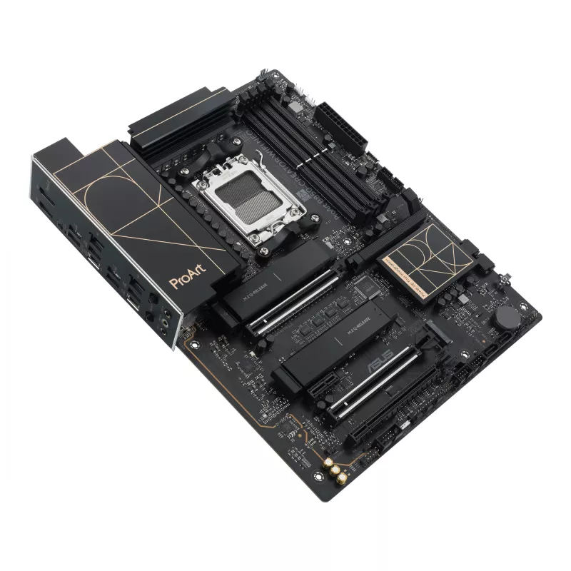 Motininė plokštė ASUS PROART B850-CREATOR WiFi NEO — AMD B850, Socket AM5, ATX, DDR5, 4 DIMM, 256 GB, Wi‑Fi 7, 5Gb Ethernet