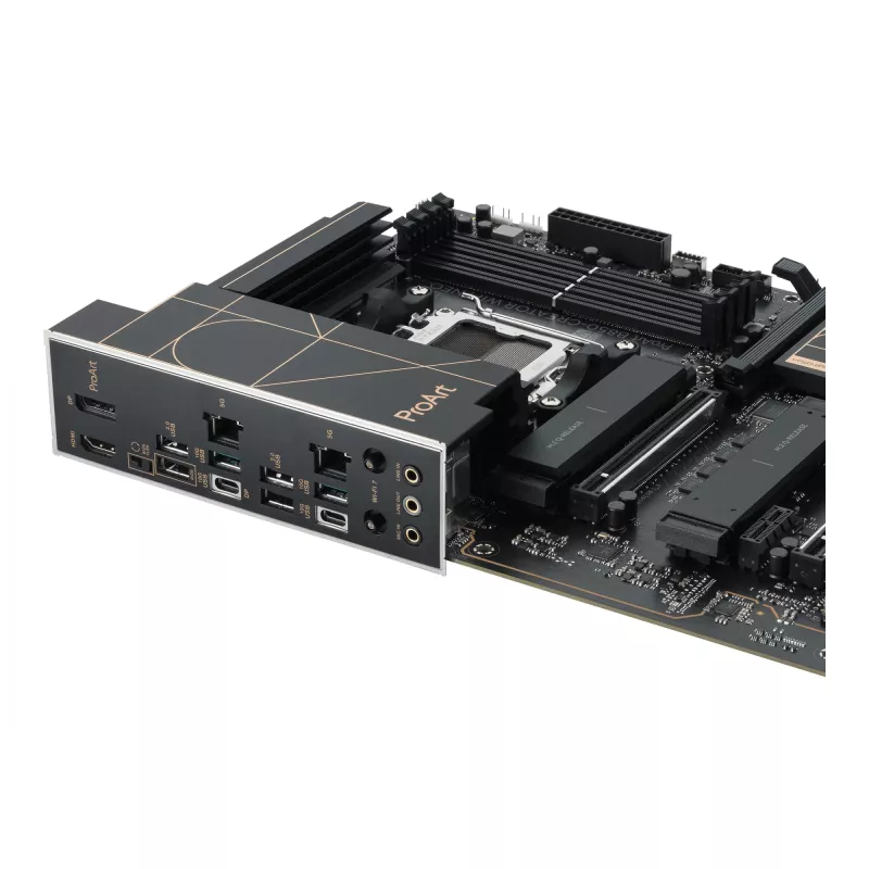 Motininė plokštė ASUS PROART B850-CREATOR WiFi NEO — AMD B850, Socket AM5, ATX, DDR5, 4 DIMM, 256 GB, Wi‑Fi 7, 5Gb Ethernet