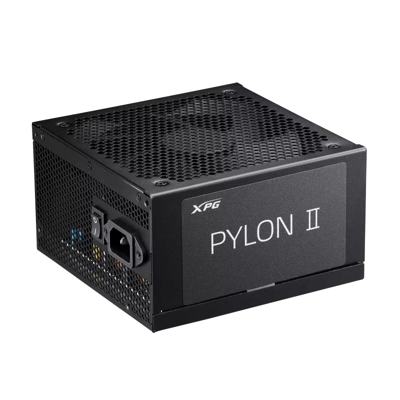 XPG PYLON II 550w BRONZE maitinimo blokas, 550 W, 100–240 V, 50/60 Hz, 8 A, aktyvus, 20 A