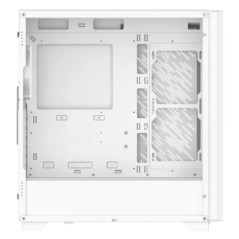 XPG VALOR AIR PRO Mid-Tower korpusas, Midi Tower, PC, Balta, ATX, EATX, micro ATX, Mini-ATX, SPCC, Grūdintas stiklas, Įvairiaspalvis