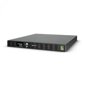 CyberPower PR1000ELCDRT1U nepertraukiamo maitinimo šaltinis (UPS) Line-Interactive 1 kVA 800 W 6 AC išvesties lizdų