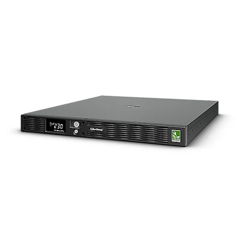 CyberPower PR1000ELCDRT1U nepertraukiamo maitinimo šaltinis (UPS) Line-Interactive 1 kVA 800 W 6 AC išvesties lizdų