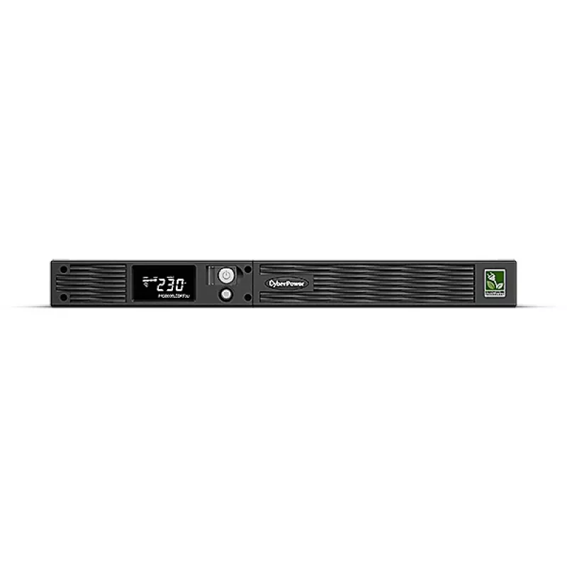 CyberPower PR1000ELCDRT1U nepertraukiamo maitinimo šaltinis (UPS) Line-Interactive 1 kVA 800 W 6 AC išvesties lizdų