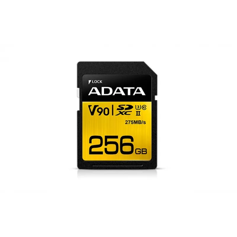 ADATA 256 GB SDXC UHS-II Premier ONE V90 atminties kortelė