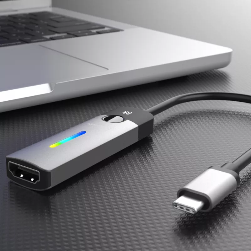 USB-C į HDMI 8K adapteris j5create JCA157-N, 10 m laidas