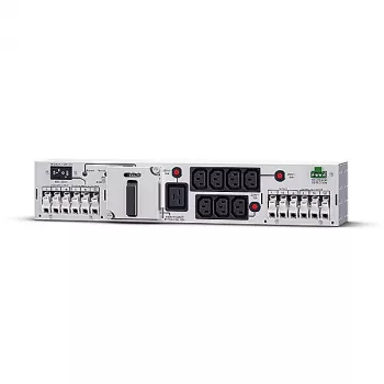 CyberPower MBP63AHVHW82U maitinimo paskirstymo įrenginys (PDU) 8 kintamosios srovės lizdai 2U juoda, sidabrinė