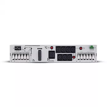 CyberPower MBP63AHVHW82U maitinimo paskirstymo įrenginys (PDU) 8 kintamosios srovės lizdai 2U juoda, sidabrinė