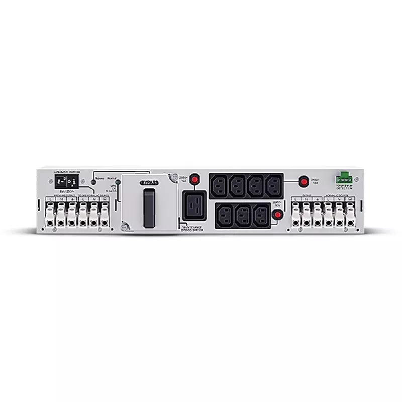 CyberPower MBP63AHVHW82U maitinimo paskirstymo įrenginys (PDU) 8 kintamosios srovės lizdai 2U juoda, sidabrinė