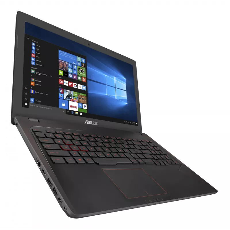 Laptop ASUS FX553VD-DM199T — Intel Core i5-7300HQ, 15.6 inch Full HD, 8GB RAM, 256GB SSD, NVIDIA GeForce GTX 1050, Windows 10 Home, Juoda