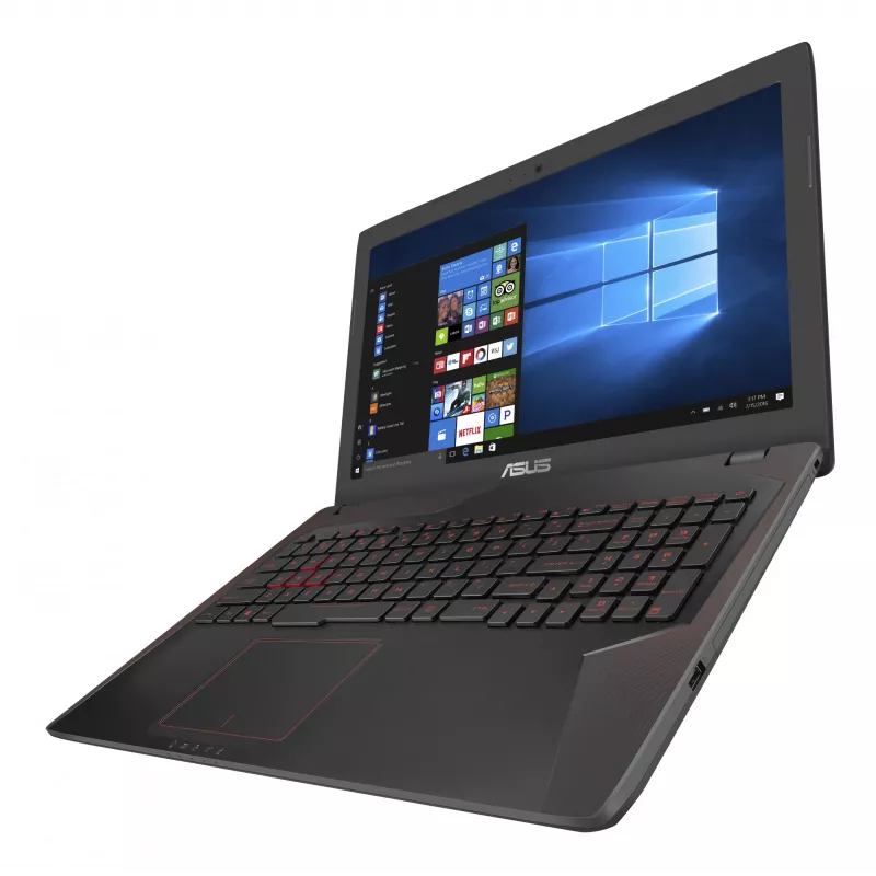 Laptop ASUS FX553VD-DM199T — Intel Core i5-7300HQ, 15.6 inch Full HD, 8GB RAM, 256GB SSD, NVIDIA GeForce GTX 1050, Windows 10 Home, Juoda