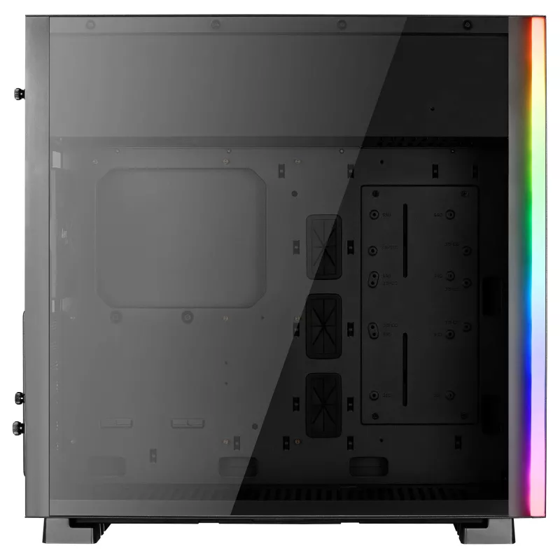 Aerocool Glo Midi Tower Juoda