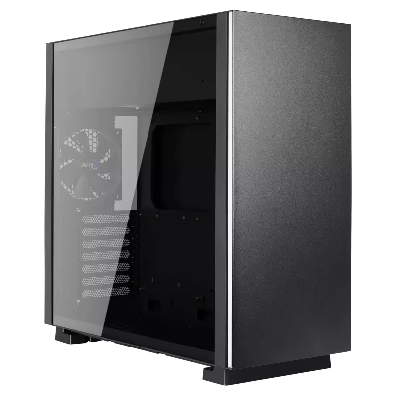 Aerocool Glo Midi Tower Juoda