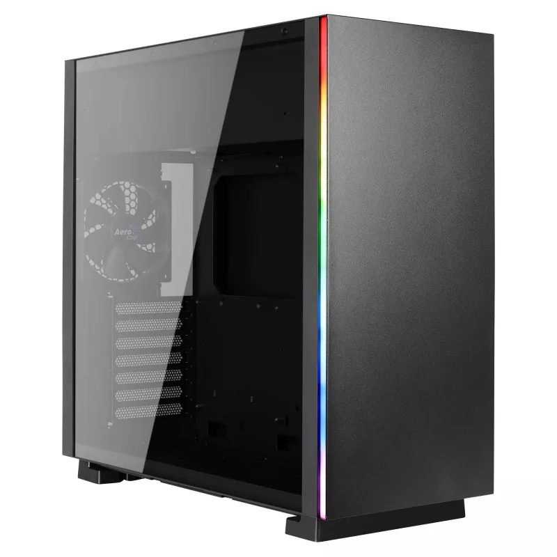 Aerocool Glo Midi Tower Juoda
