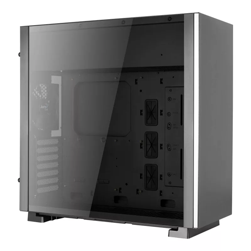Aerocool Glo Midi Tower Juoda