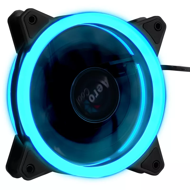 Aerocool Rev RGB kompiuterio korpuso ventiliatorius 12 cm juodas