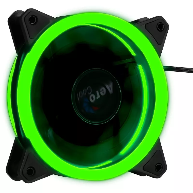 Aerocool Rev RGB kompiuterio korpuso ventiliatorius 12 cm juodas