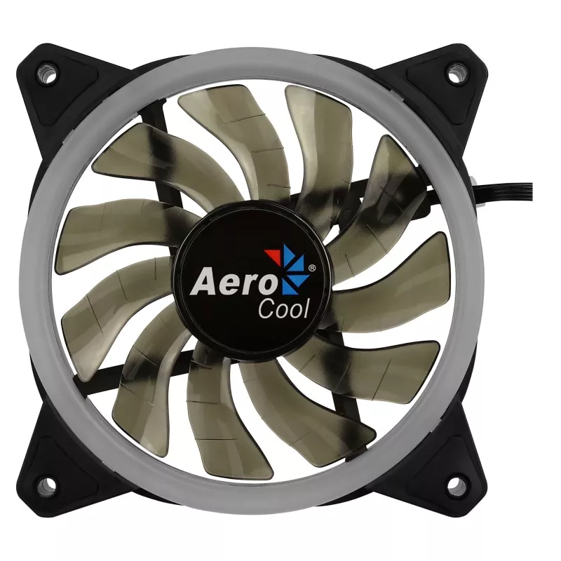 Aerocool Rev RGB kompiuterio korpuso ventiliatorius 12 cm juodas