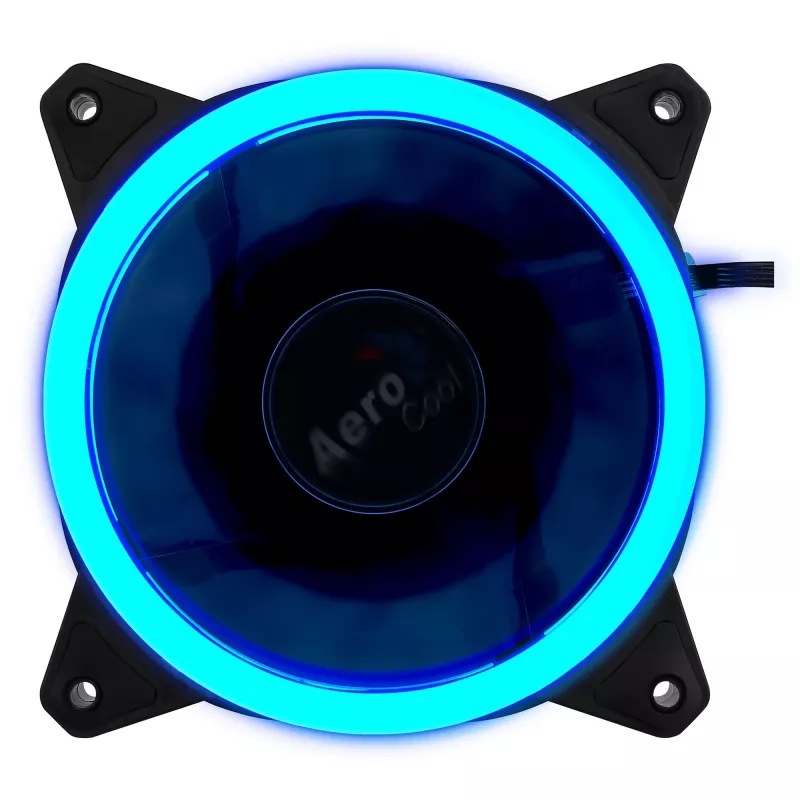Aerocool Rev RGB kompiuterio korpuso ventiliatorius 12 cm juodas