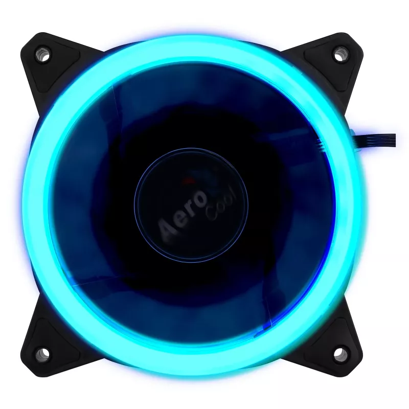 Aerocool Rev RGB kompiuterio korpuso ventiliatorius 12 cm juodas