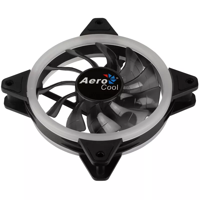 Aerocool Rev RGB kompiuterio korpuso ventiliatorius 12 cm juodas