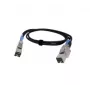 QNAP CAB-SAS20M-8644 2 m juoda, metalinė