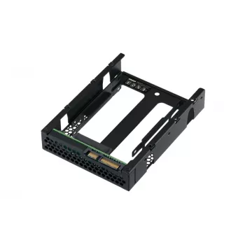 QNAP QDA-A2AR saugojimo diskų dėklas HDD/SSD dėklas Juoda 2,5 colio