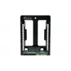 QNAP QDA-A2AR saugojimo diskų dėklas HDD/SSD dėklas Juoda 2,5 colio