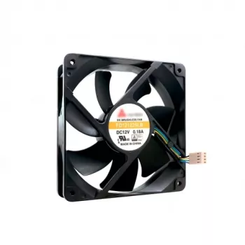 Ventiliatorius QNAP FAN-12CM-T01 120 mm 12 V 1850 RPM juodas — kompiuterio aušinimo ventiliatorius
