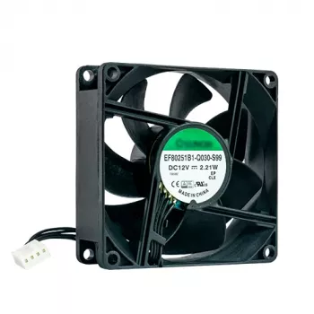 QNAP FAN-8CM-T01 kompiuterio aušinimo sistema Universalus Juoda
