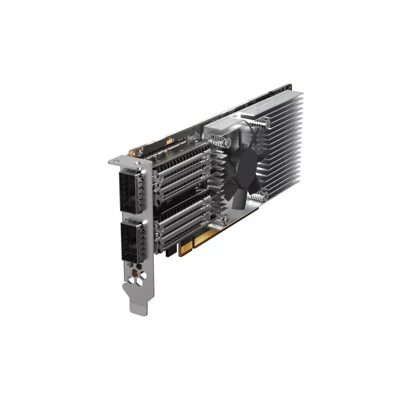 QNAP QXG-100G2SF-E810 tinklo plokštė Vidinis Šviesolaidis 100000 Mbit/s