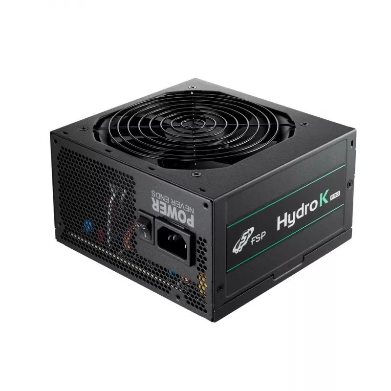 Maitinimo blokas FSP Hydro K PRO 750W 24-pin ATX 80 PLUS Bronze 120 mm ventiliatorius Juodas